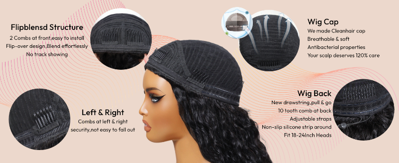 unice wigs curly half wig human hair kinky curly half wig unice wigs glueless human hair curly wig