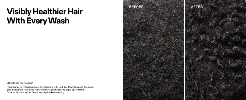Visibily Healthier Hair with Every Wash