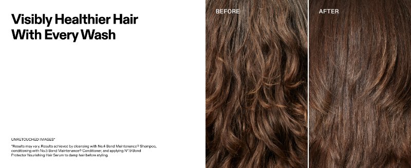 Visibily Healthier Hair with Every Wash