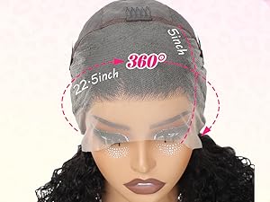 360 lace wigs human hair