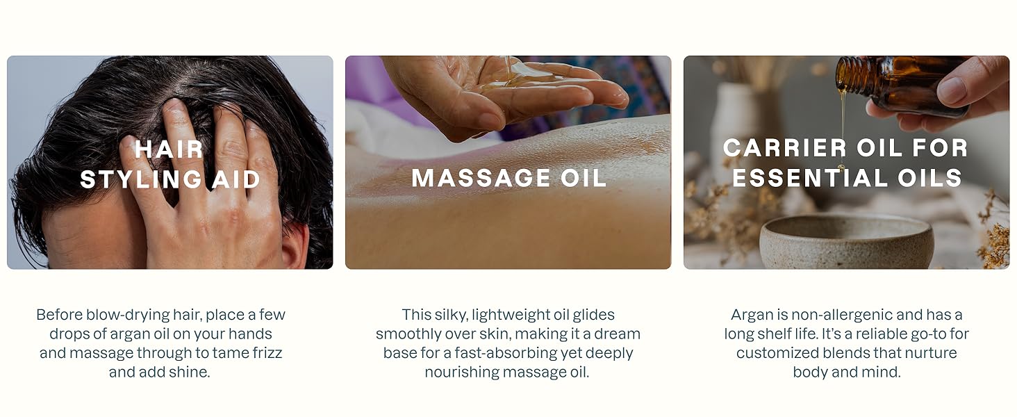 Hair Styling, Massage Oil, Carrier Oil for Essential Oils