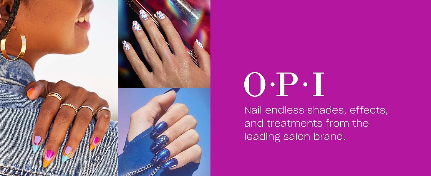 OPI Nail Lacquer Polish Endless Shades Effects and Treatments Leading Salon Brand