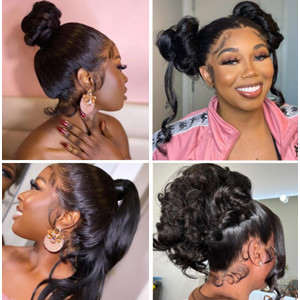 360 full lace front wigs human hair