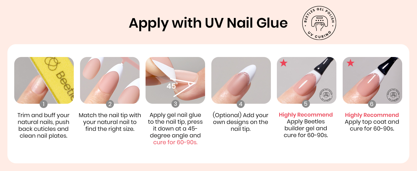 beetles ombre tips