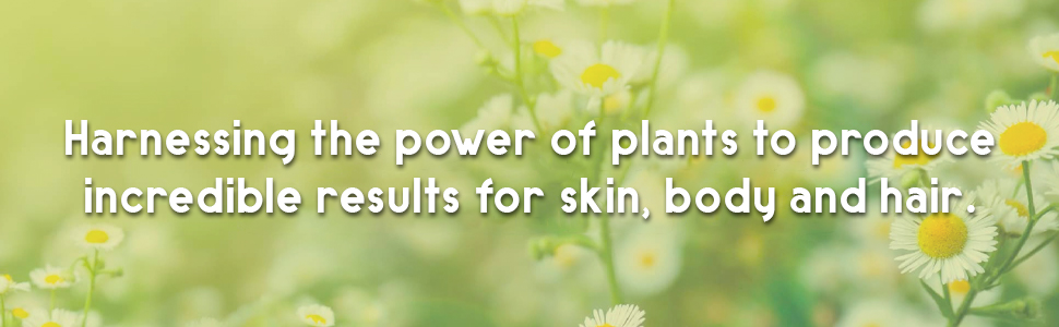 Harnessing the power of plants to produce incredible results for skin, body, and hair.