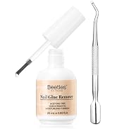 Beetles Nail Glue Remover Glue 20ml for False Nails, Press on Nails Glue Remover for Fake Nail Ti...