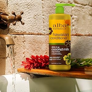 Alba Botanica Drink It Up Coconut Milk Hawaiian Conditioner