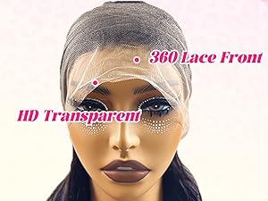 360 lace wigs human hair