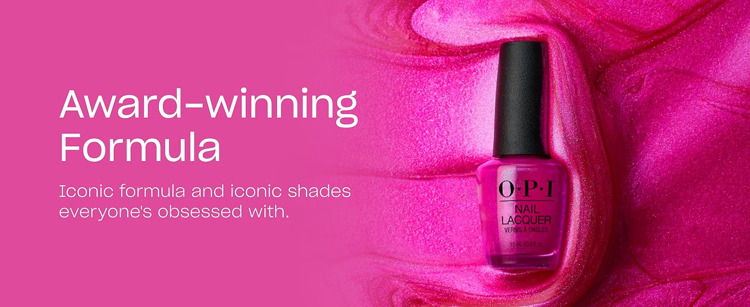 OPI Nail Lacquer Polish Award Winning Formula Iconic Shades Everyone is Obsessed With