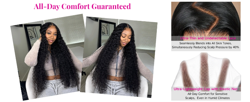 13x6 Water Wave Lace Front Wigs Human Hair