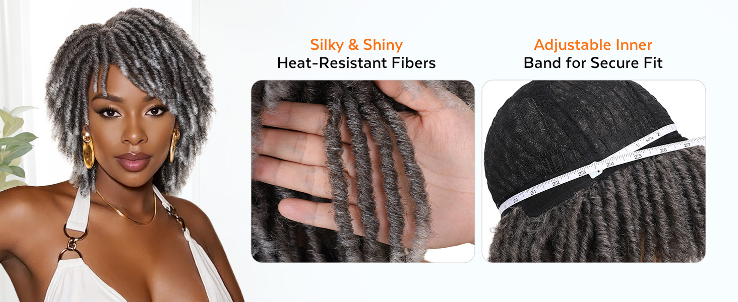 glueless micro braided wigs no lace short braided wigs for black women gay dreads wig
