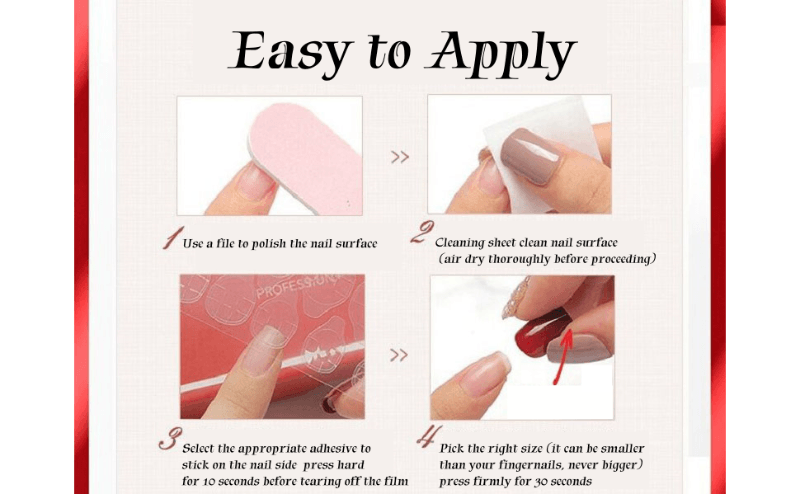 flower press on  nails summer fake nails for women girls