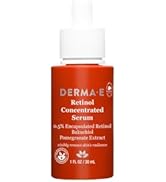 DERMA E Anti-Wrinkle Retinol Serum - Concentrated Skincare Elixir for Youthful Radiance - 1 Fl oz
