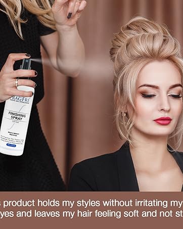 Finishing Spray soft hold fragrance free sensitive skin hypoallergenic scent free phthalates free