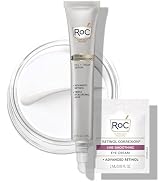 RoC Derm Correxion Fill + Treat Advanced Retinol Serum, Wrinkle Filler Treatment with Hyaluronic ...