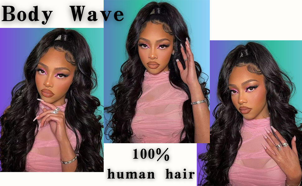 Glueless Wigs Human Hair Pre Plucked Body Wave Wig