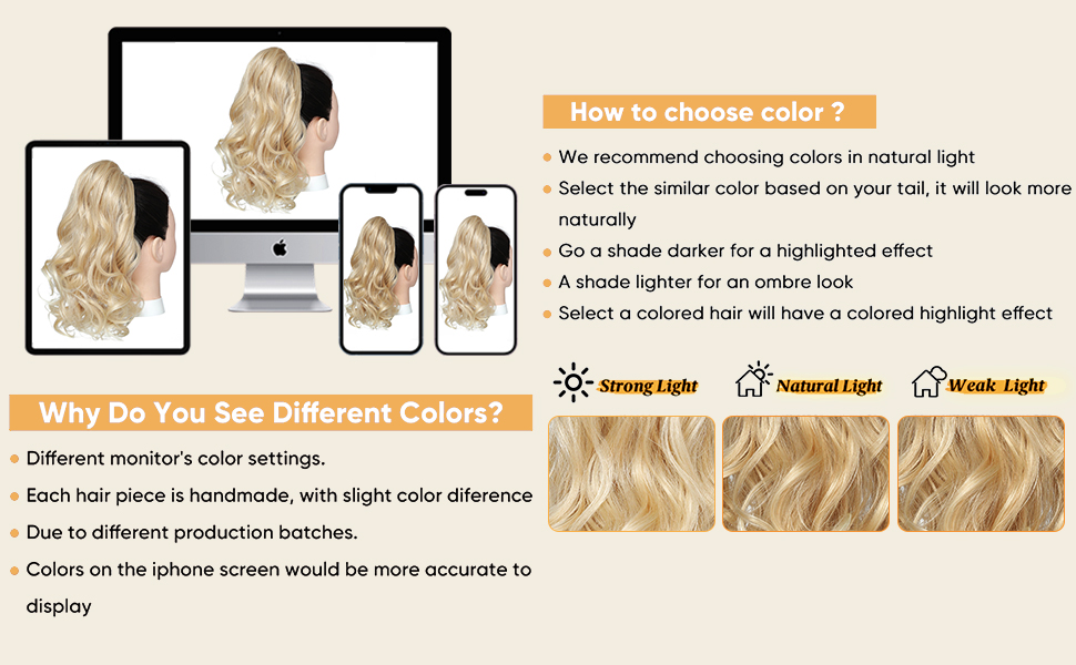 Ponytail extension black girl image 1