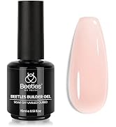 Beetles Builder Gel for Nails 7 in 1 Cover Nude Translucent Builder Strengthener Gel for Nail Ext...
