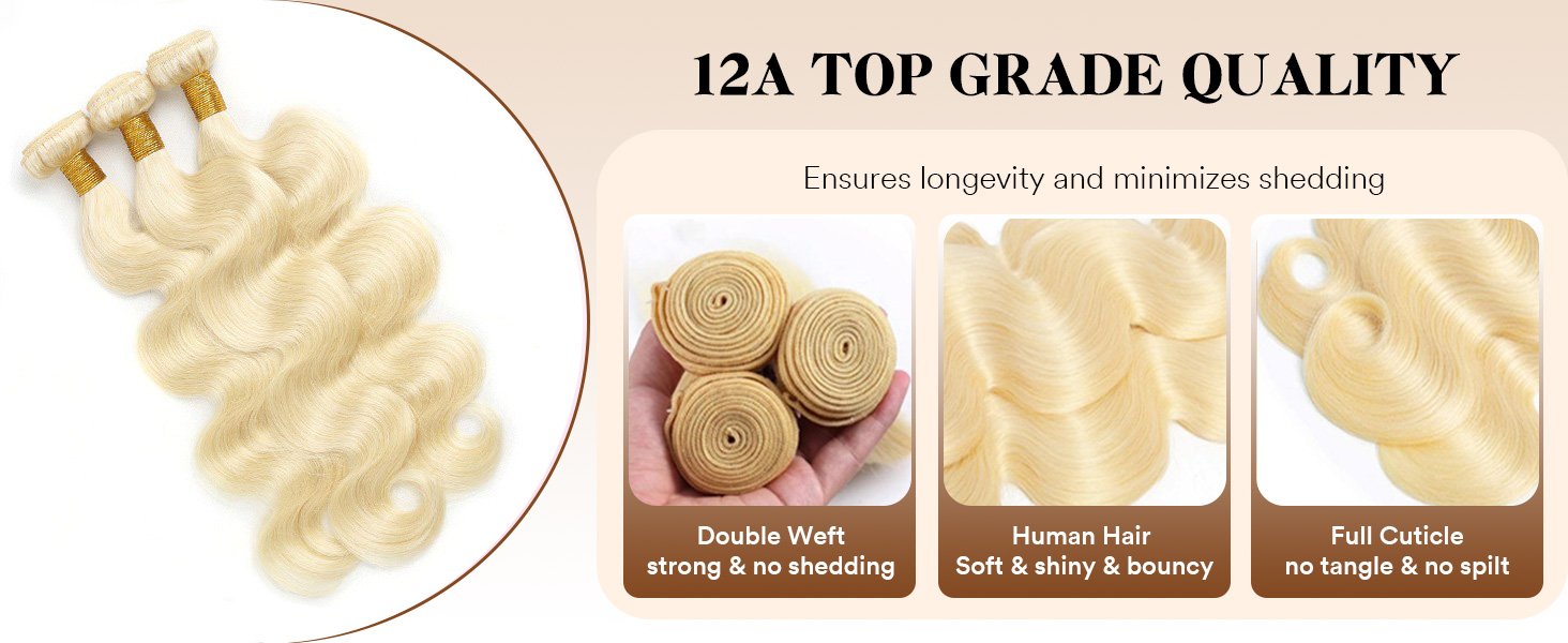 613 bundles human hair