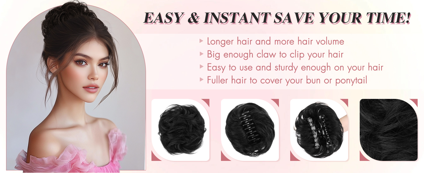 hair pieces for updos