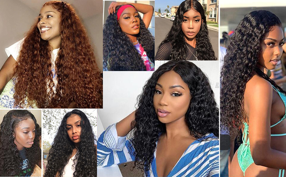 CURLY HUMAN HAIR