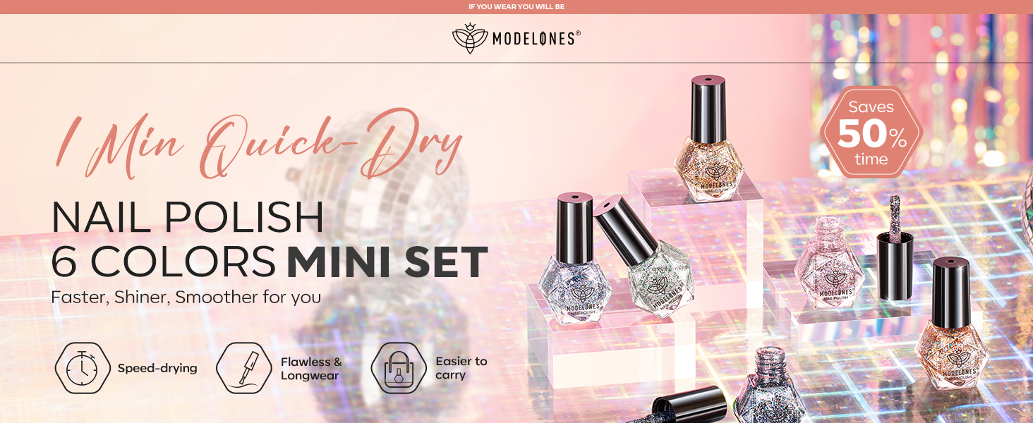 glitter nail polish Holographic nail polish set