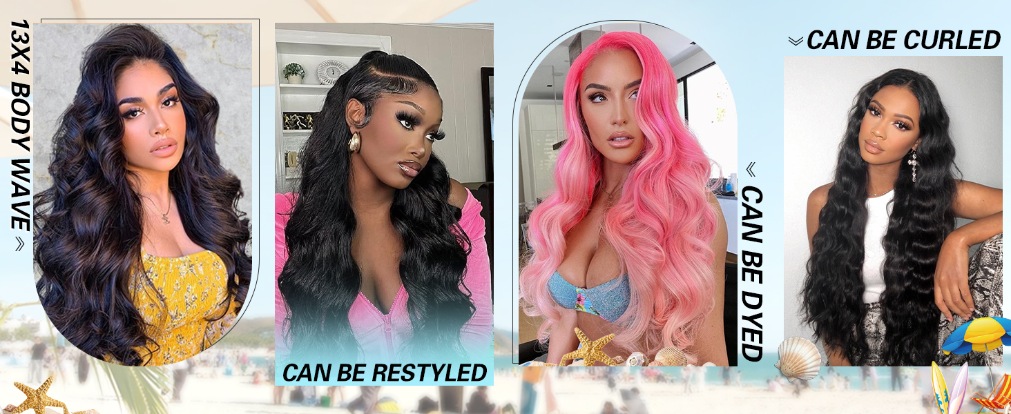 body wave lace frontal