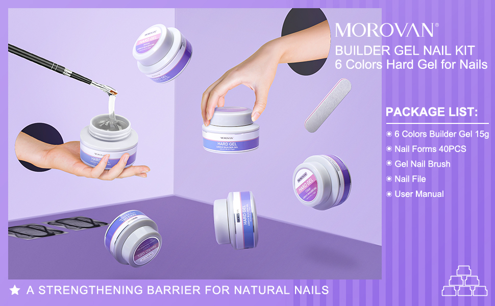 builder gel for nails hard gel nail kit