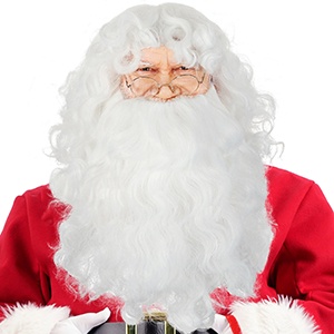 santa hair and beard set