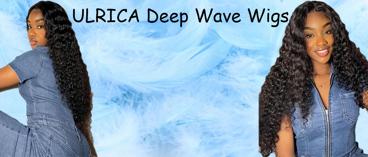 deep wave frontal wig