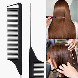 rat tail comb