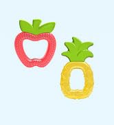 AquaCool Water-filled Teether Pineapple and Apple