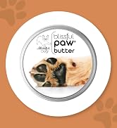 The Blissful Dog Paw Butter, Moisturizer for Dry Paw Pads, Softens and Protects a Rough Paw in Wi...