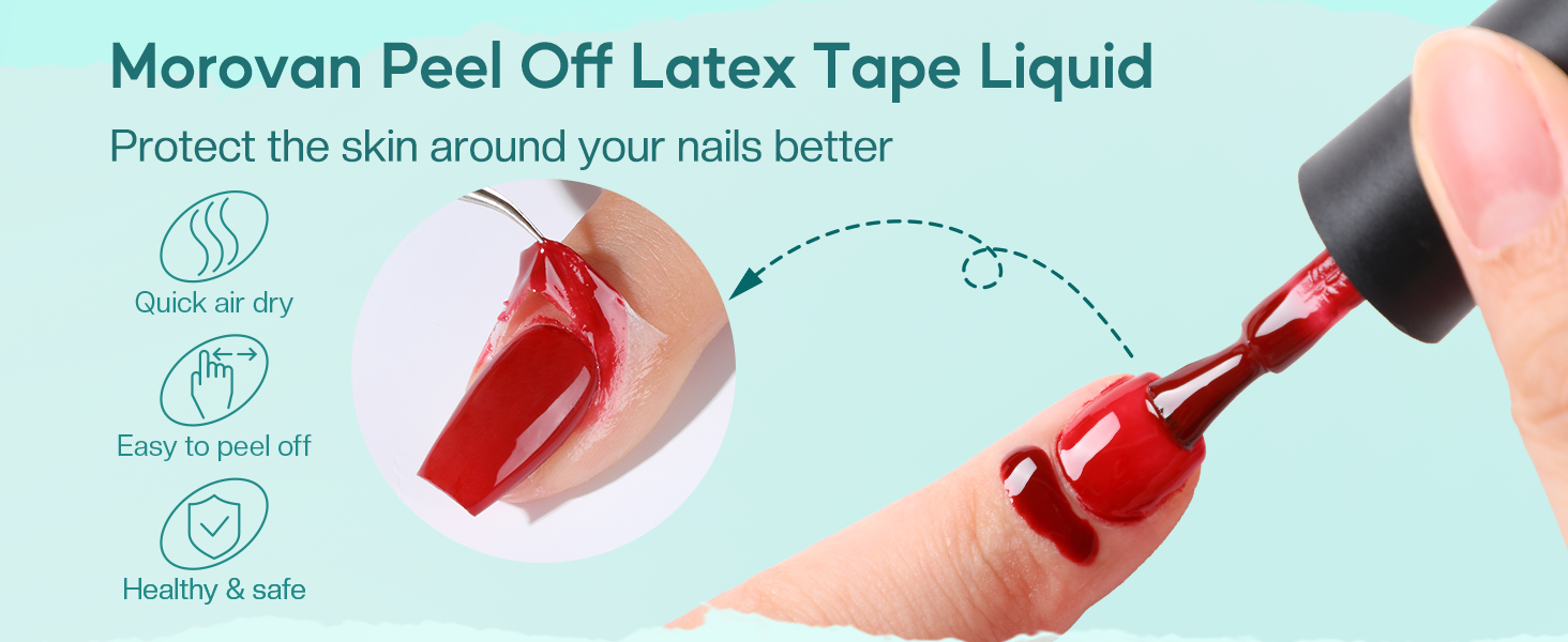 MOROVAN GEL NAIL POLISH REMOVER KIT