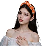 Halloween Headbands for Women Halloween Headband Ghost Hairband Pumpkin Hair Accessories with Rhi...