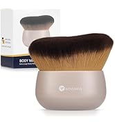 KINGMAS Extra Large Body Makeup Brush For Self Tanner, Leg Makeup & Bronzer Blend, 76mm Kabuki Br...