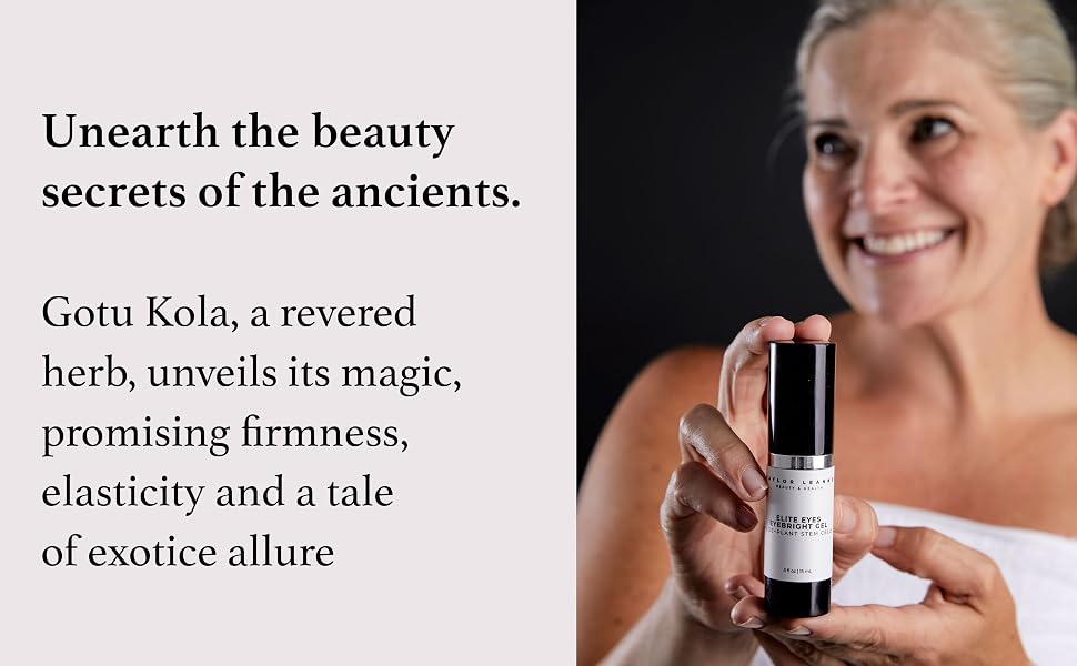 Unearth the beauty secrets of the ancients. Gotu Kola, a revered herb