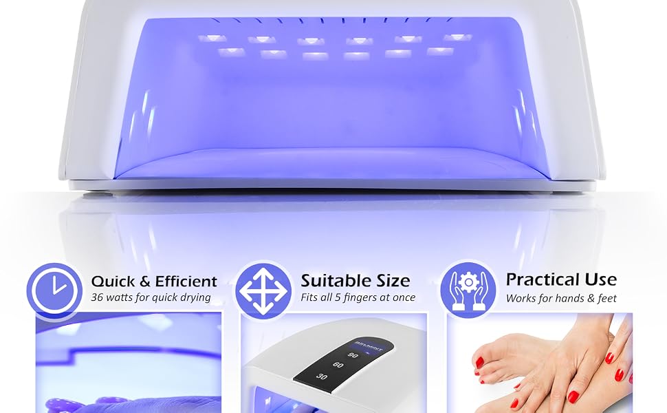 New Shape Design in Nail Lamp
