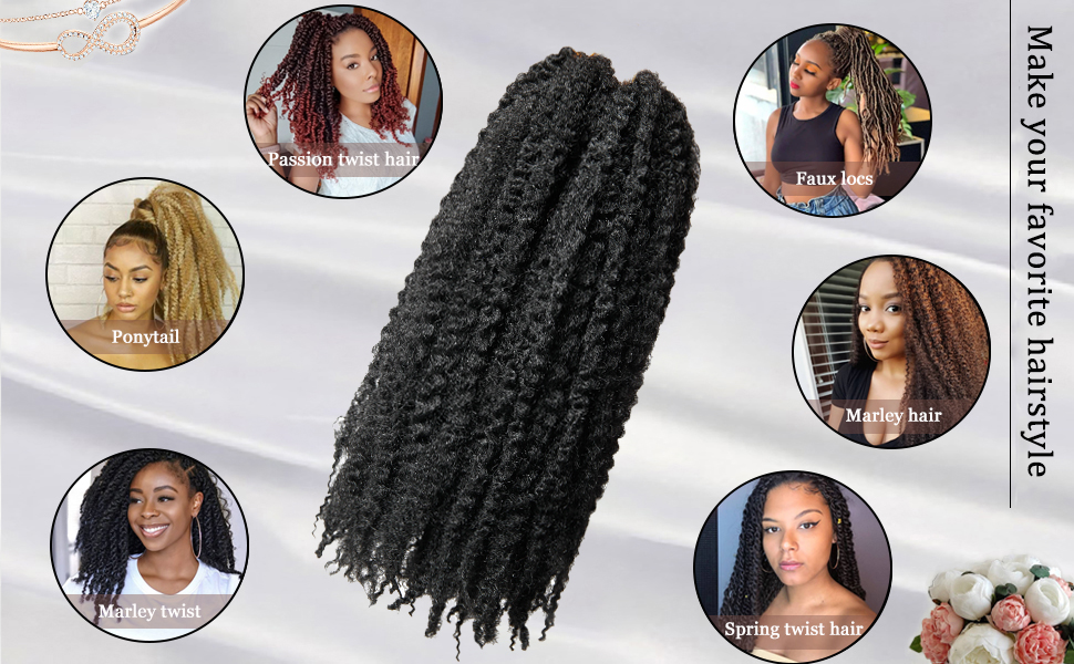 Cuban twist hair