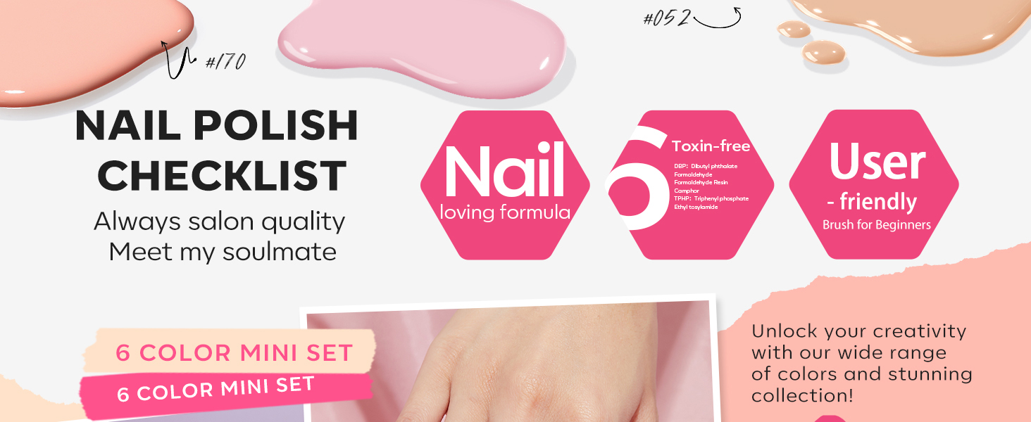 nude nail polish