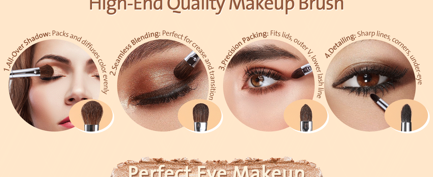 eye shadow brushes