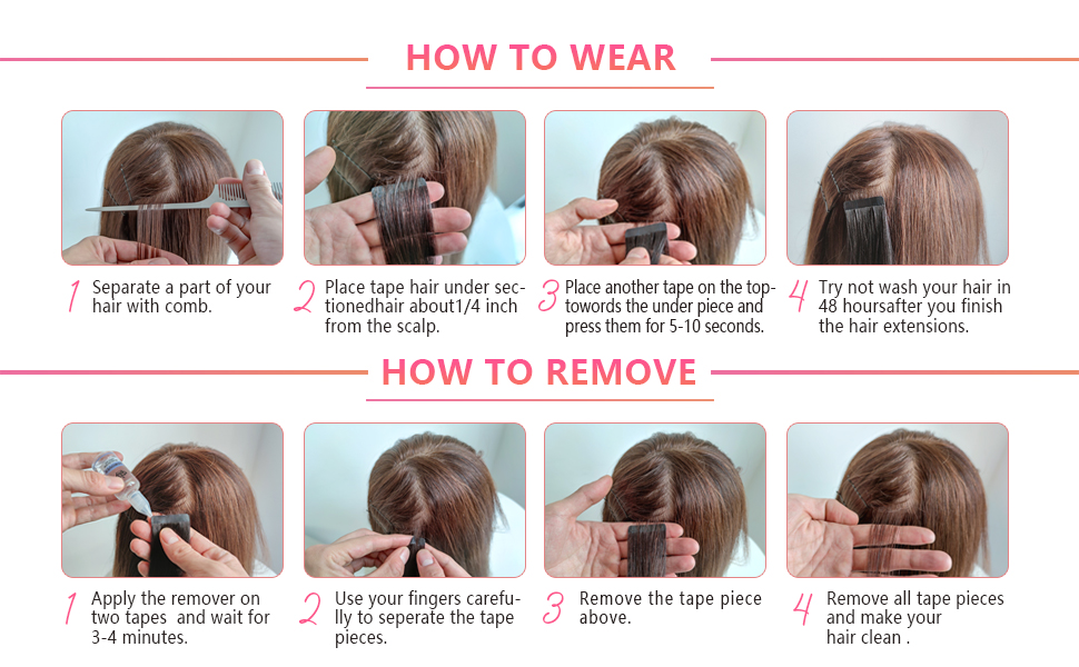 HOW TO WEAR AND HOW TO REMOVE
