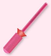 MelodySusie Safety Nail Drill Bits, 3/32'' Smooth Round Top Small Barrel Carbide Bits