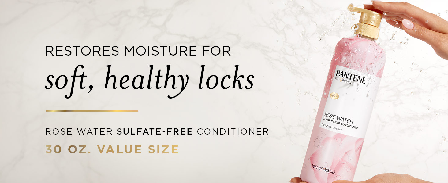 Pantene Pro-V Blends Rose Water Conditioner Sulfate Free