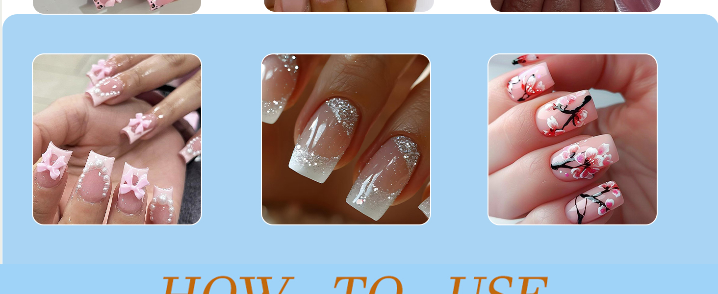 false nails