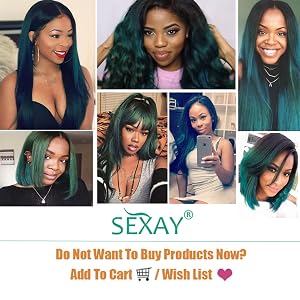 green hair bundles