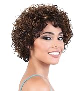 Auburn Short Curly Human Hair Wigs