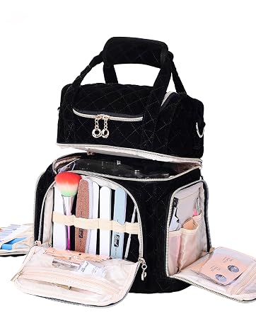 Nail Polish Organizer Holds 70 Bottles
