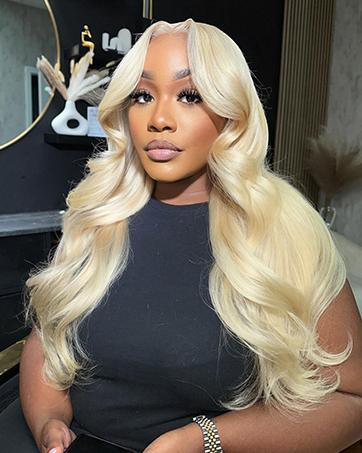 13x4 Body Wave Lace Front Wigs Human Hair Pre Plucked 180% Density HD Transparent Lace Frontal Wigs