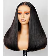 Arabella Hair 5x6 Glueless Wigs Human Hair Pre Plucked Pre Cut 230% Density Glueless Wigs 100% Hu...